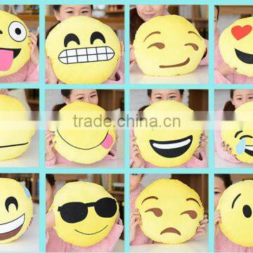 Hot Sale Soft Plush Emoji Pillow Stuffed Toys Wholesale photo-3
