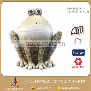 Outdoor Garden Decoration Art Wholesale Frog Figurine Lively Animal Sculpture photo-2