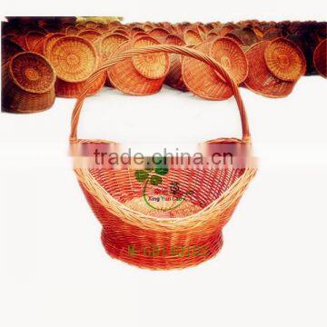 Big wicker gift basket & wedding gift basket