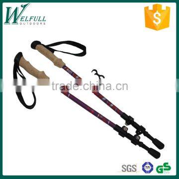 Trekking pole, 3 Sections Retractable, walking stick, SZ15336