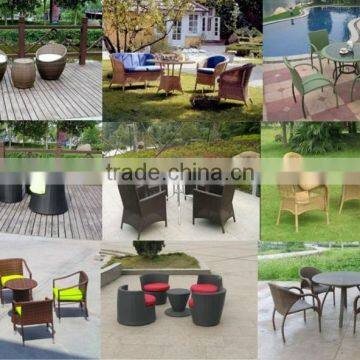 PE Rattan Sofa Set With Round Table Garden Furniture photo-2