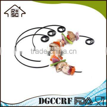 NBRSC Hot Products Custom Design Tool Set BBQ Grill With Tools Set of 6pcs 4.5" Skewer For Plate photo-4