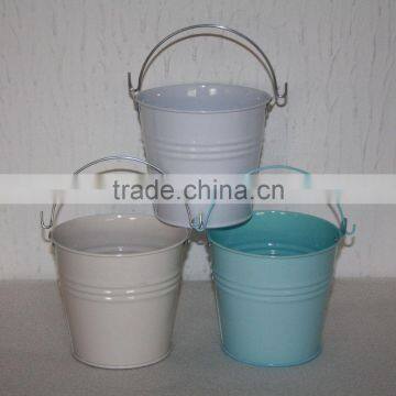 Small High Quality Galvanized Metal Bucket