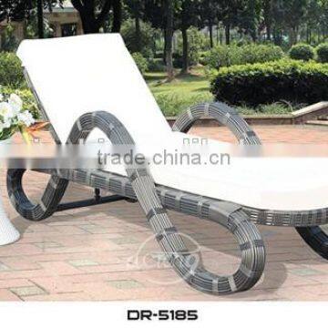 Fashionable PE rattan/wicker lounge chair,PE rattan outdoor lounge chair