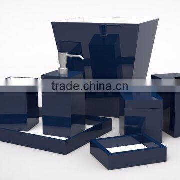 Luxury Lacquer Bathroom Set for Restaurant, Hotel, Wedding, Home Custom photo-3