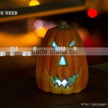 artificial LED plastic pumpkin lighting for Halloween decorations