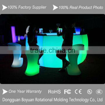 2015 Hot !!! RGB Color Changing Rechargeable Outdoor Waterproof Led Bar Table Counter photo-2
