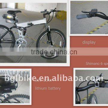 26" mountain foldable electric bicycle