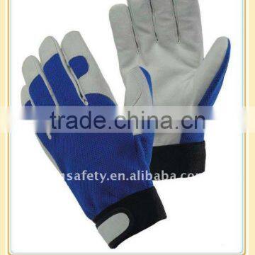 Industry safety pig/goat skin leather tool gloves ZM321-H