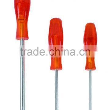 Screwdriver with plastic handle(21081 screwdriver,screwdriver with plastic handle,hand tool)