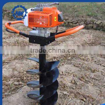 2 stroke air cooled gasoline tree planting digging machine / earth auger for sale