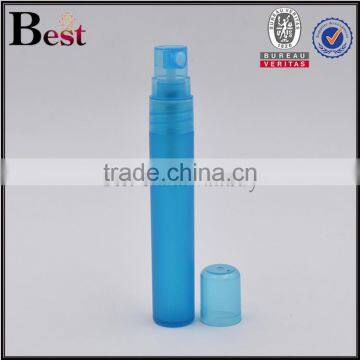 2017 Hot New Productsc 7ml 10ml Blue Orange Testing Fragrance Perfume Empty Plastic Bottle Spray Head Wholesale photo-2
