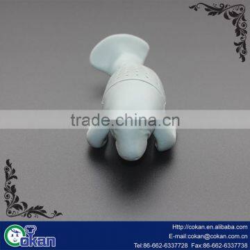 100% Food Grade Silicone Manatee Tea Infuser Strainer photo-2