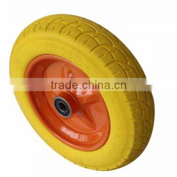 Solid Rubber pu Foam Tyre Wheel for Hand Trolley