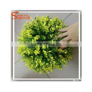 garden ornament artificial grass boxwood ball artificial topiary for decoration