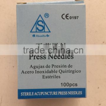 ShunHe Brand Acupuncture Needles, Press Needles