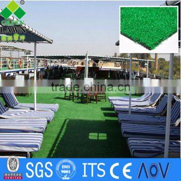 Artificial grass for puzzle mat/plastic flooring G021/ flooring mat