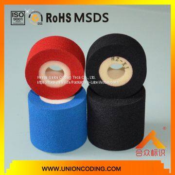 Diameter 36mm Height 16 Black HZXJ type Hot melt ink roller