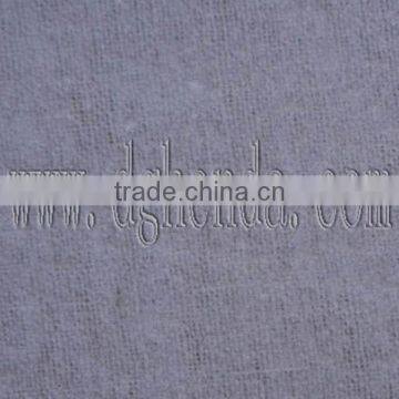 Bleached 0.6mm 100% Cotton Fuzzing Fabric With Watersoluble Hot Melt Adhesive photo-2