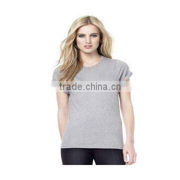 GRAY BODY FIT T-SHIRT FOR WOMEN (CODE: WTS006)