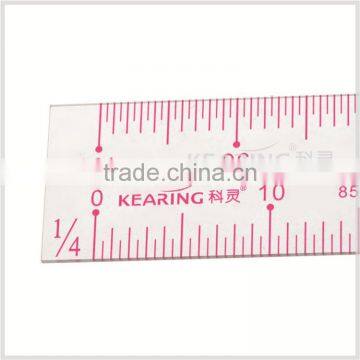 Kearing Individual Package 1/4 & 1/5 Proportion Flexible Plastic Engineer Scale Ruler Built-in Calibration1.2mm Thickness # 8502 photo-3