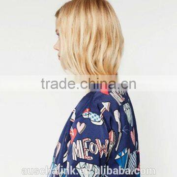 Best Selling Custom Cheap Girls Baseball Jacket Wholesale 2016 photo-4