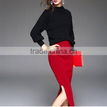 Maxnegio Korean Style Woolen Sweater New Designs for Ladies Top photo-6