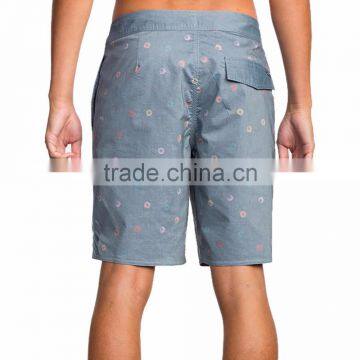 Summer Swim Trunk Blend Of Cotton Poly And Elastane 51% Cotton 43% Polyester Custom Short Beachwear Stretch Material Athletic photo-4