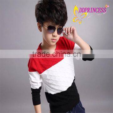 2015 children's clothing factory direct wholesale of sweater designs for kids knitted