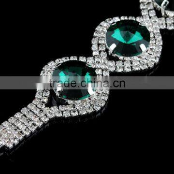 Zm22500a Modern Bangles and Jewelry Bracelet New Fashion Crystal Bracelat