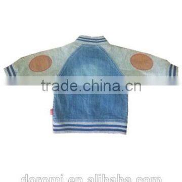 Cute Child Denim Jacket With Embroidery photo-2