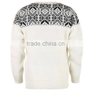 Winter Fashion Knitted Men Pullover Adult Sweaters Design photo-2