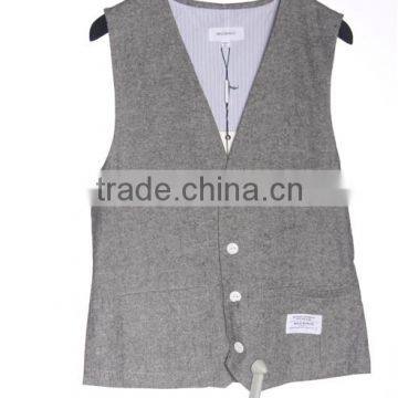 2014 - 2015 Sleeveless Denim Vest photo-4