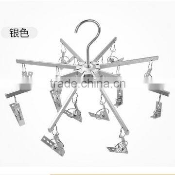 Multifunctional Bra Metal Hanger Plastic Hanger for Garment Rose Gold Material Hanger photo-2