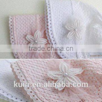 New Baby Lace Bonnet Hat Lacy Baby Girl Bonnet Hat Newborn Lace Ruffled Baby Bonnet photo-6