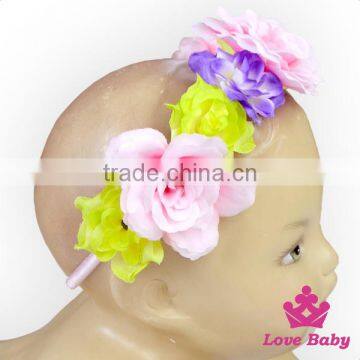 Fancy Remake Photo Props Fabric Bulk Flashing Flower Petals Girls Bridal Headband Teen Girl Hairband Accessories photo-4