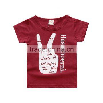 S17498A Kids T-shirt Summer Boys and Girls Short Sleeve T-shirt photo-3