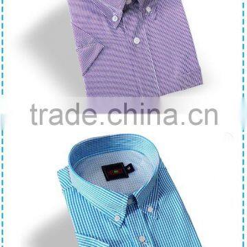 Wholesale Button Down Short Sleeve Check Casual Fishing Shirts photo-4