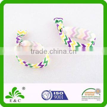 Cheap wholesale heat transfer sublimation print elastic wristband