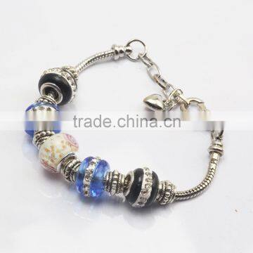 Custom Wholesale Fancy Chain Party Occasion 925 Silver Design Bracelet For Girls