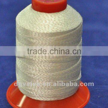 dyed tube conductive sewing thread 210d/2