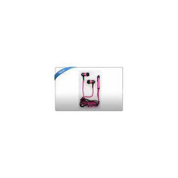 Metallic in ear zipper earphone , Wired earphones for computer , MP3 , MP4