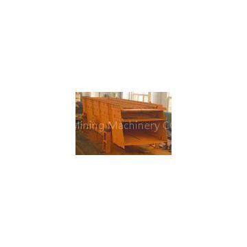 Double Deck Vibrating Screening Machine , Limestone Gravel Metal Coal Screen Equipment
