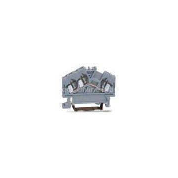 800V 24A Cross Section 0.2 - 2.5 Mm2 3 Conductor Angled Type Terminal Block
