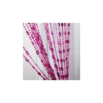 Purple Spiral Chain Door Curtain