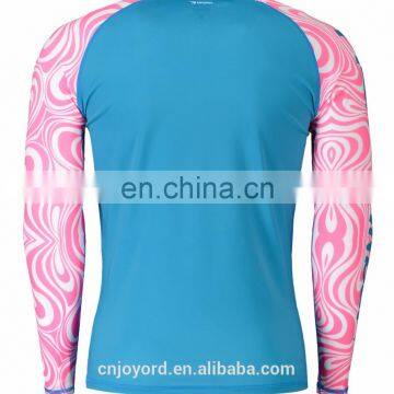 custom design uv protection kids women black rashguard sublimated lycra surf bjj mma rashguard