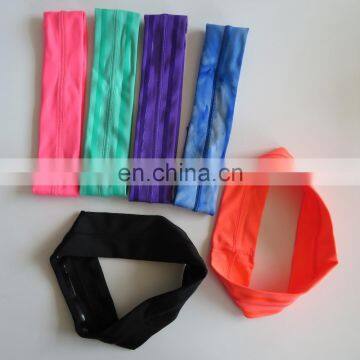 Wholesale Cheap Fashion Colour Custom Cotton Sport Yoga Headband