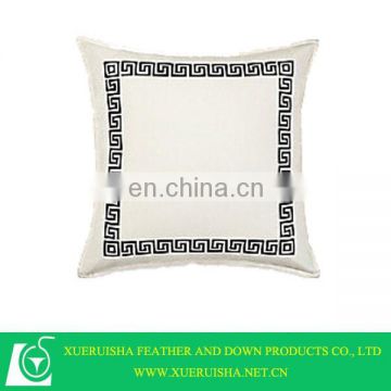 square down pillow for back and decorative with cotton cover