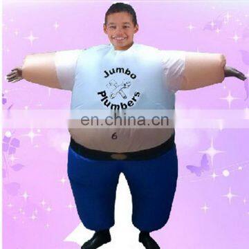 Good Quality Inflatable Halloween fat Costume