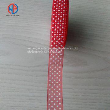 Sheer Organza Colorful Patterned Printed Ribbon photo-4